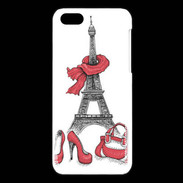 Coque iPhone 5C Glamour Paris