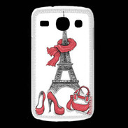 Coque Samsung Galaxy Core Glamour Paris
