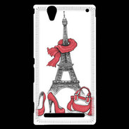 Coque Sony Xperia T2 Ultra Glamour Paris