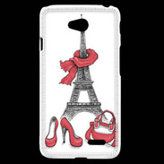 Coque LG L70 Glamour Paris