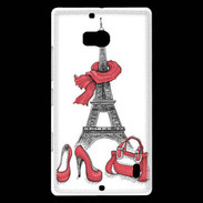 Coque Nokia Lumia 930 Glamour Paris