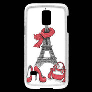 Coque Samsung Galaxy S5 Mini Glamour Paris