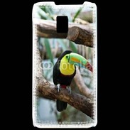 Coque LG P990 Portrait d'un Toucan 15