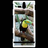 Coque Sony Xperia U Portrait d'un Toucan 15