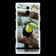 Coque Sony Xperia P Portrait d'un Toucan 15