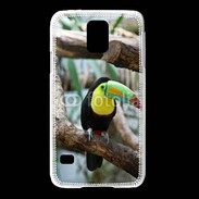 Coque Samsung Galaxy S5 Portrait d'un Toucan 15