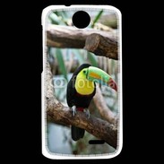 Coque HTC Desire 310 Portrait d'un Toucan 15