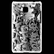 Coque LG Optimus L3 II graffiti seamless background en noir et blanc