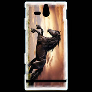 Coque Sony Xperia U Cheval 7