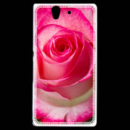Coque Sony Xperia Z Belle rose 3