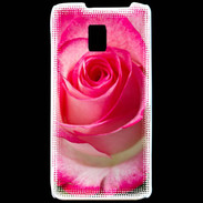 Coque LG P990 Belle rose 3