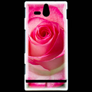Coque Sony Xperia U Belle rose 3