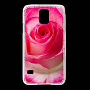 Coque Samsung Galaxy S5 Belle rose 3