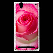 Coque Sony Xperia T2 Ultra Belle rose 3