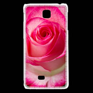 Coque LG F5 Belle rose 3