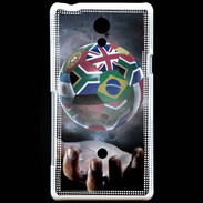 Coque Sony Xperia T Planète Football