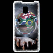 Coque LG P990 Planète Football