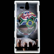 Coque Sony Xperia U Planète Football