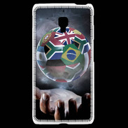 Coque LG F6 Planète Football