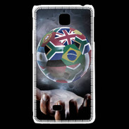 Coque LG F5 Planète Football
