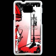 Coque Samsung Galaxy S2 Saxophoniste en dessin 65