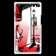 Coque LG Optimus L9 Saxophoniste en dessin 65