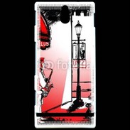 Coque Sony Xperia U Saxophoniste en dessin 65