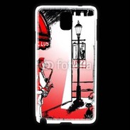Coque Samsung Galaxy Note 3 Saxophoniste en dessin 65