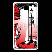 Coque LG F5 Saxophoniste en dessin 65