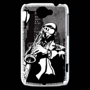 Coque HTC Wildfire G8 Saxophoniste en dessin 66