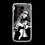 Coque Samsung Galaxy S4mini Saxophoniste en dessin 66