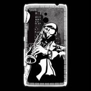 Coque Nokia Lumia 1320 Saxophoniste en dessin 66