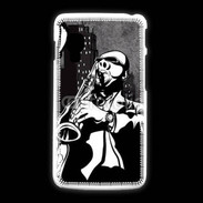 Coque LG L5 2 Saxophoniste en dessin 66