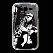 Coque Samsung Galaxy Grand Saxophoniste en dessin 66