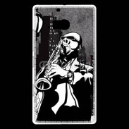 Coque Nokia Lumia 930 Saxophoniste en dessin 66