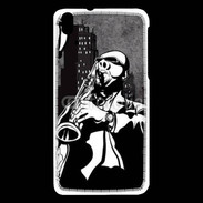 Coque HTC Desire 816 Saxophoniste en dessin 66