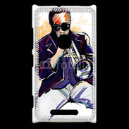 Coque Nokia Lumia 925 Trompettiste en dessin 65