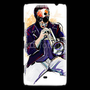 Coque Nokia Lumia 1320 Trompettiste en dessin 65