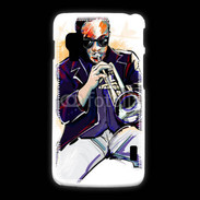 Coque LG L5 2 Trompettiste en dessin 65