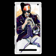 Coque Sony Xperia T2 Ultra Trompettiste en dessin 65