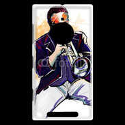 Coque Nokia Lumia 830 Trompettiste en dessin 65