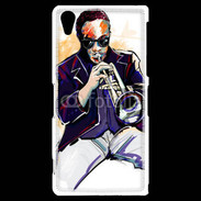 Coque Sony Xperia Z2 Trompettiste en dessin 65