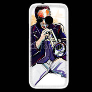Coque HTC One Mini 2 Trompettiste en dessin 65