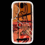 Coque HTC One SV La vie en Jazz 50