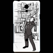 Coque Sony Xperia T La vie en Jazz noir et blanc 55