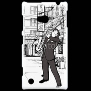 Coque Nokia Lumia 720 La vie en Jazz noir et blanc 55
