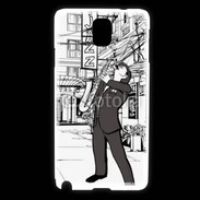 Coque Samsung Galaxy Note 3 La vie en Jazz noir et blanc 55