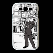 Coque Samsung Galaxy Grand La vie en Jazz noir et blanc 55