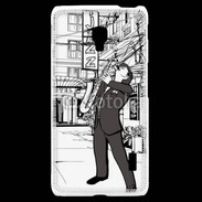 Coque LG F6 La vie en Jazz noir et blanc 55