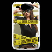 Coque HTC Wildfire G8 Hot crime scène